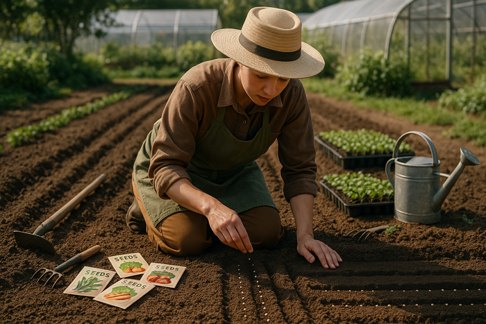 Garden Seed worker